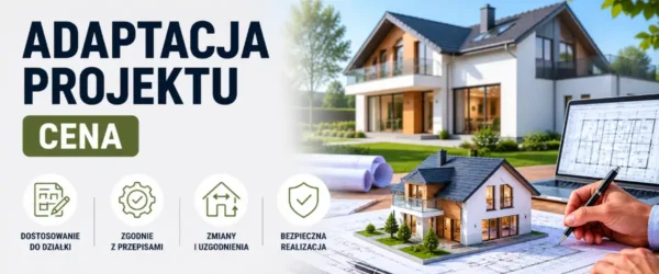 Adaptacja projektu cena – koszt adaptacji domu 2026