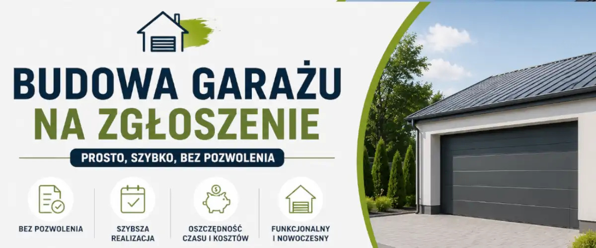 Budowa garażu na zgłoszenie – przepisy i koszty