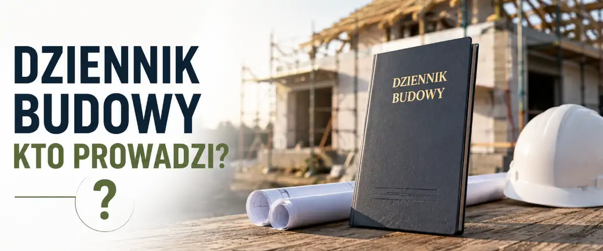 Dziennik budowy kto prowadzi – poradnik 2026