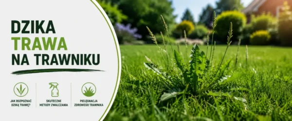 Dzika trawa na trawniku – jak się jej pozbyć?