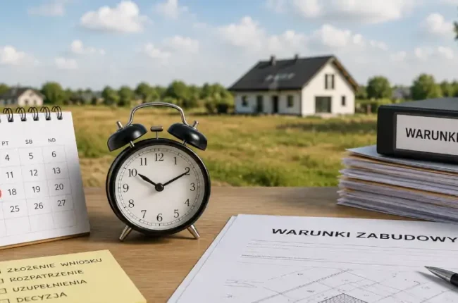 ile czeka się na warunki zabudowy