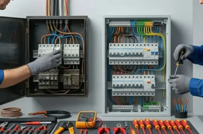 Ile kosztuje wymiana rozdzielni elektrycznej 2026? Cennik