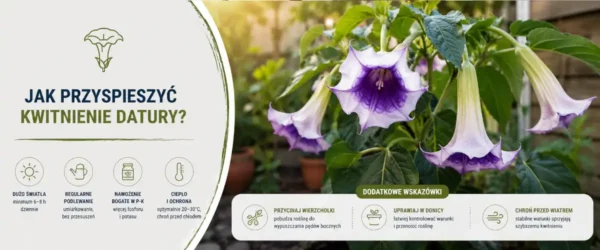 Jak przyspieszyć kwitnienie datury? 7 skutecznych rad