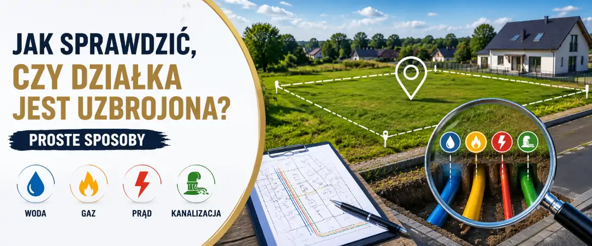 Jak sprawdzić czy działka jest uzbrojona?