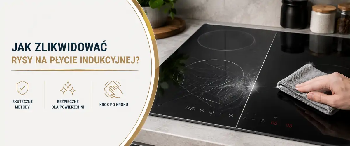 Jak zlikwidować rysy na płycie indukcyjnej bez szkód