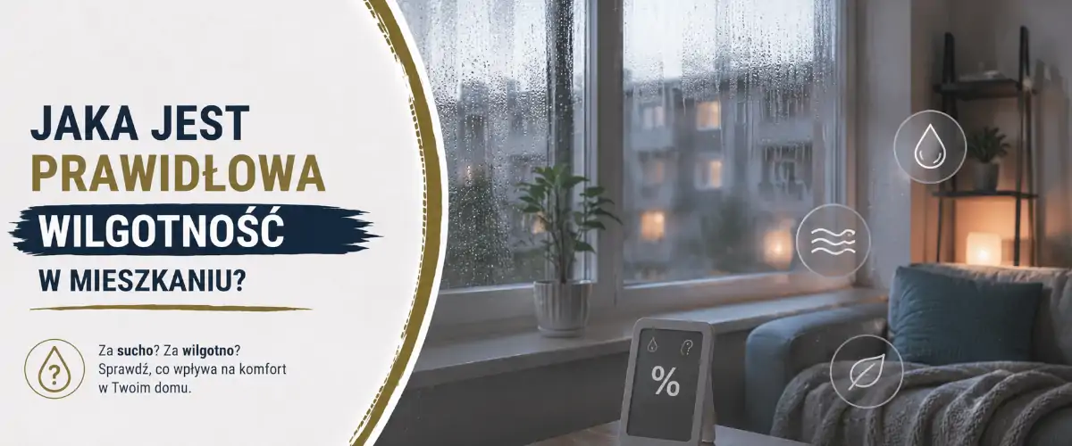 Jaka jest prawidłowa wilgotność w mieszkaniu?