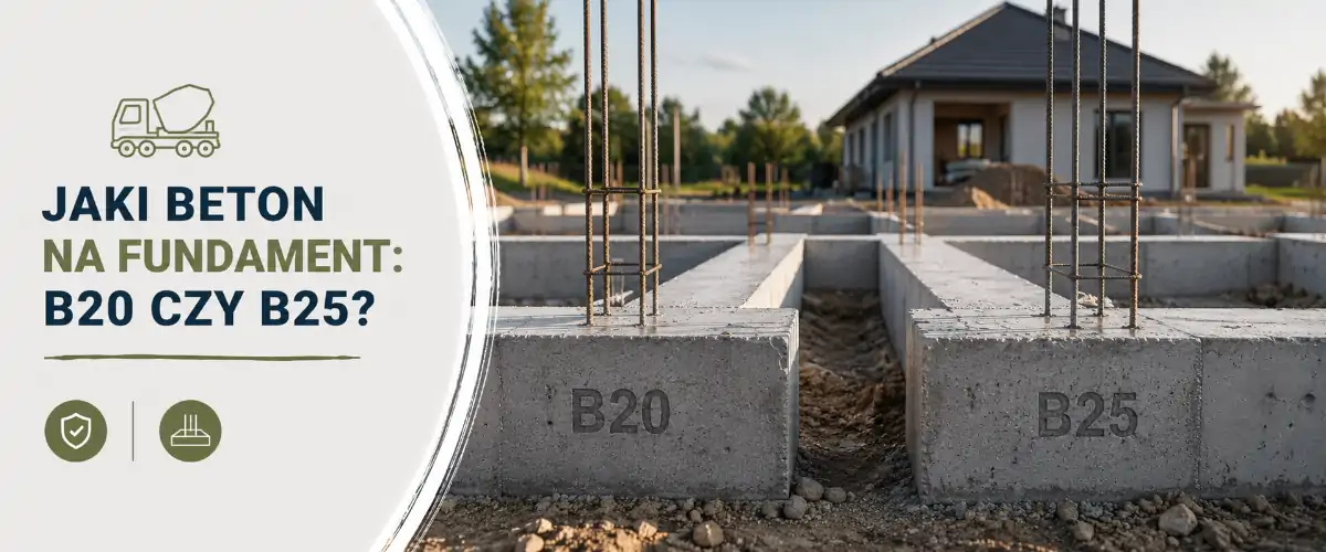 Jaki beton na fundament B20 czy B25?