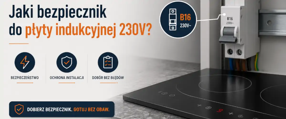 Jaki bezpiecznik do płyty indukcyjnej 230V? Poradnik