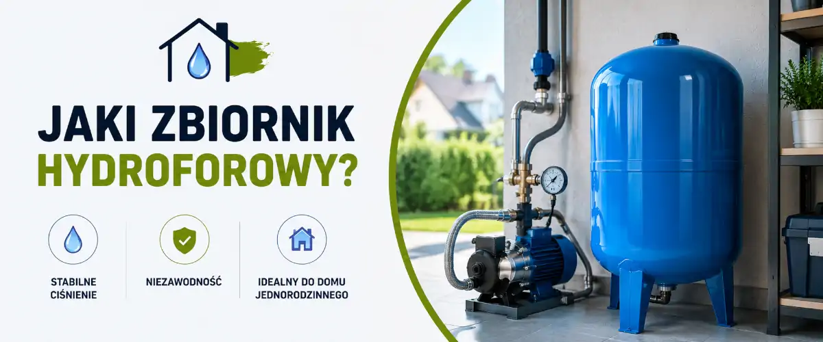 Jaki zbiornik hydroforowy do domu jednorodzinnego
