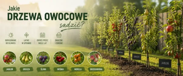 Jakie drzewa owocowe sadzić jesienią – ranking 2026 odmian