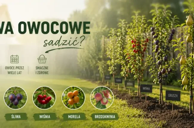 Jakie drzewa owocowe sadzić jesienią – ranking 2026 odmian
