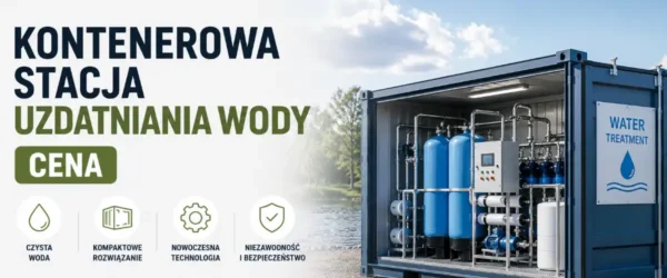Kontenerowa stacja uzdatniania wody cena 2026