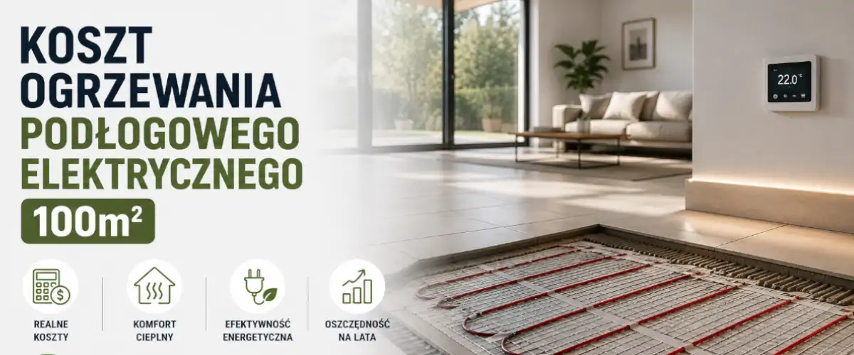 Koszt ogrzewania podłogowego elektrycznego 100m2