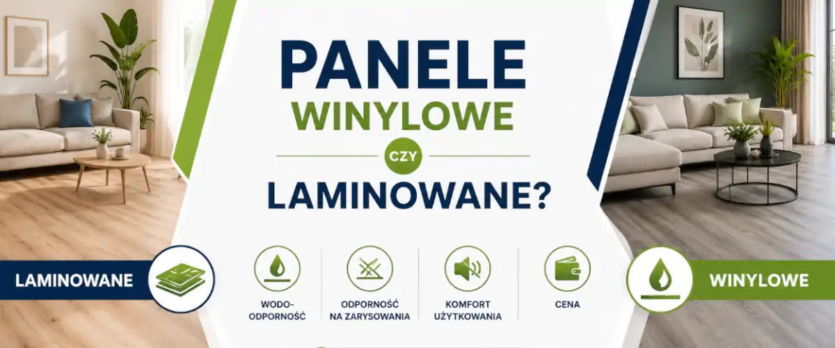 Panele winylowe czy laminowane – co wybrać?