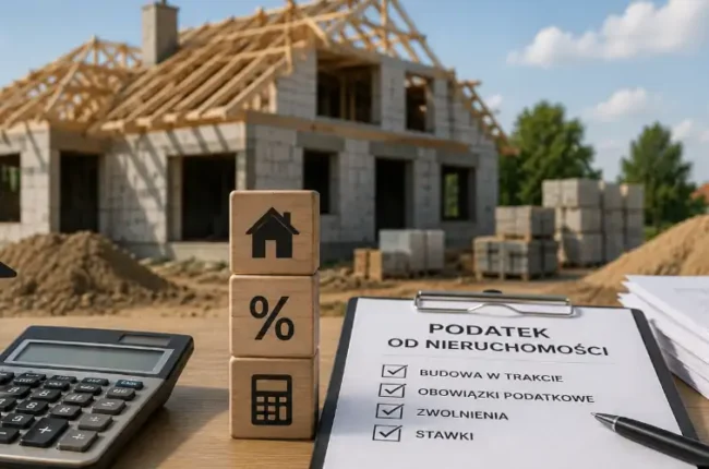 Podatek od nieruchomości w trakcie budowy 2026