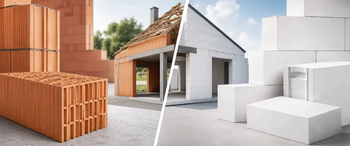 Pustak ceramiczny czy beton komórkowy? Wybór 2026