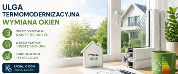 Ulga termomodernizacyjna wymiana okien 2026