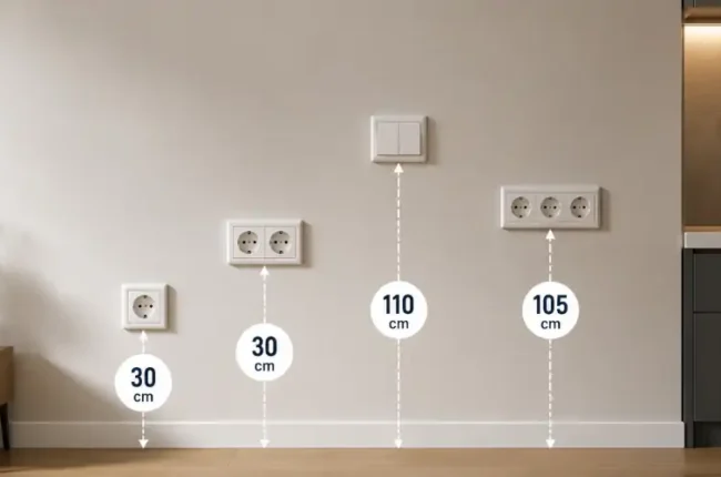 Wysokość montażu gniazdek elektrycznych 2026