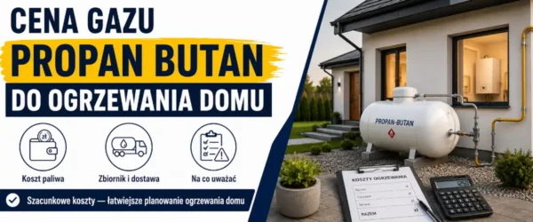Cena gazu propan butan do ogrzewania domu 2026