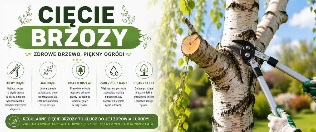 Cięcie brzozy – kiedy przycinać i jak uniknąć błędów