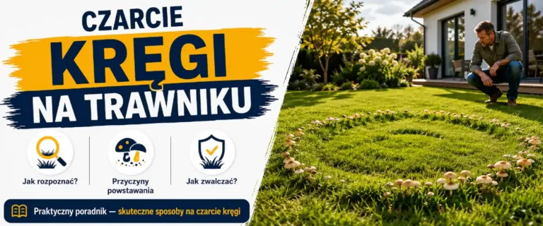 Czarcie kręgi na trawniku: jak je usunąć