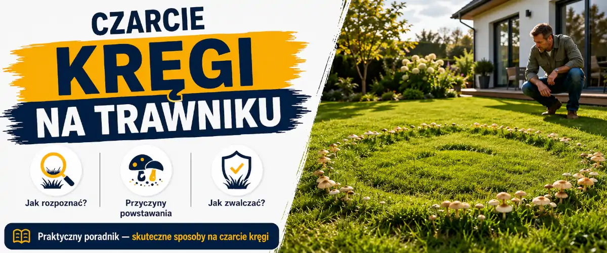 Czarcie kręgi na trawniku: jak je usunąć
