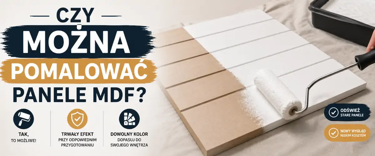 Czy można pomalować panele MDF? Skuteczny poradnik krok po kroku