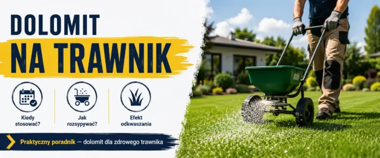 Dolomit na trawnik: kiedy stosować i ile sypać
