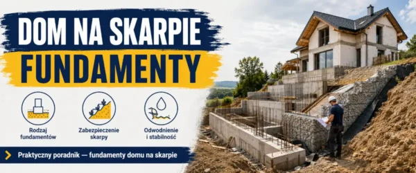Dom na skarpie fundamenty - jak posadowić bez ryzyka