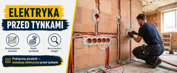 Elektryka przed tynkami — błędy, które kosztują
