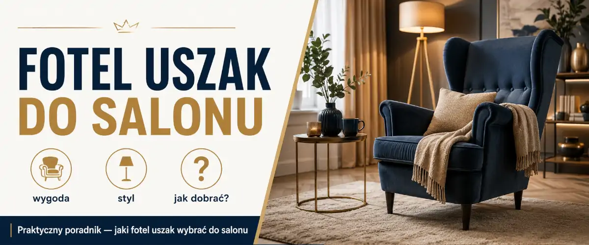 Fotel uszak do salonu - jak wybrać dobry model