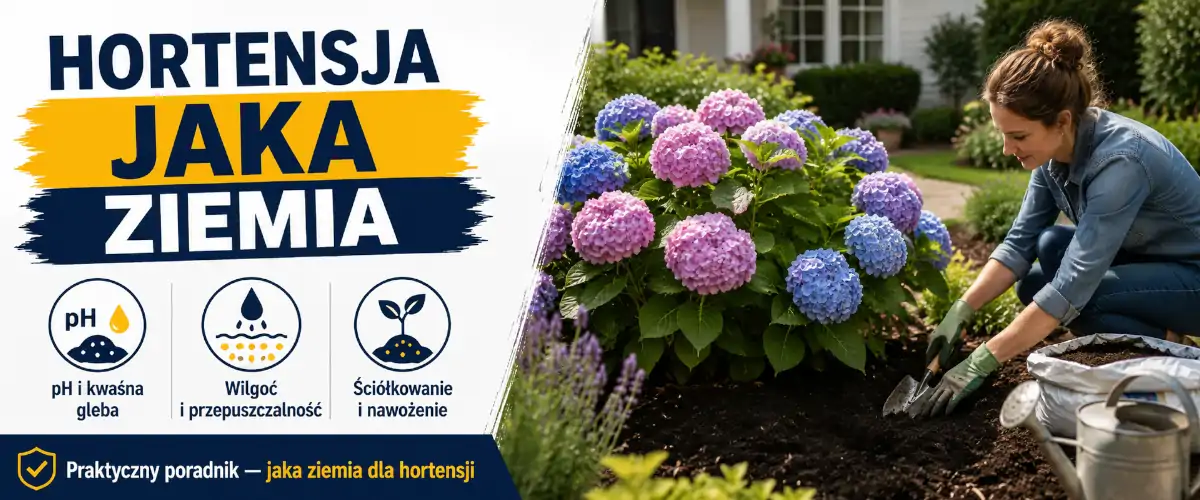 Hortensja jaka ziemia - pH, podłoże i sadzenie