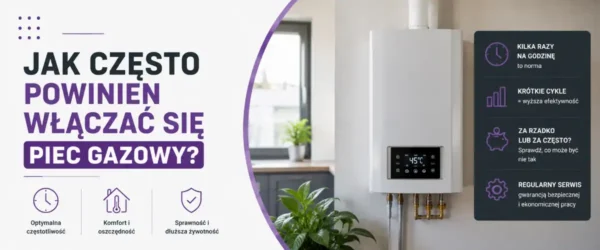 Jak często powinien włączać się piec gazowy? Sprawdź normę