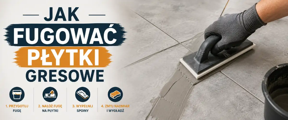 Jak fugować płytki gresowe – instrukcja bez kosztownych błędów