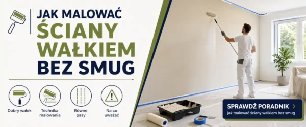 Jak malować ściany wałkiem bez smug?