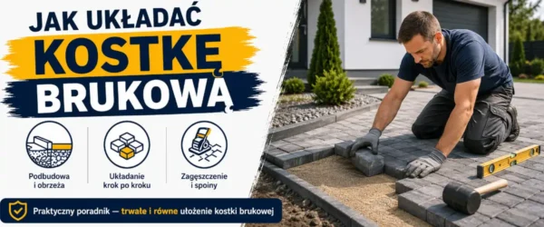 Jak układać kostkę brukową samodzielnie, żeby się nie zapadała