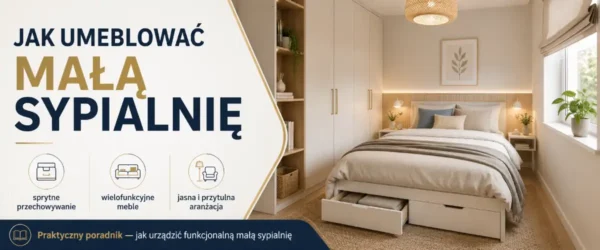 Jak umeblować małą sypialnię - praktyczny układ mebli