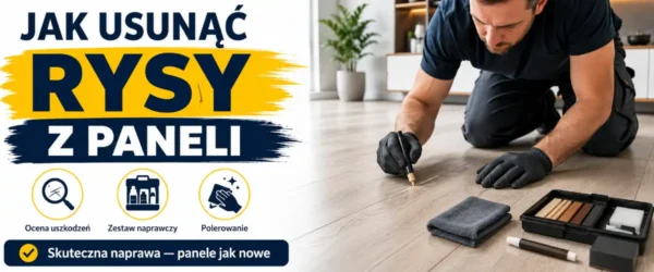 Jak usunąć rysy z paneli bez uszkodzenia podłogi