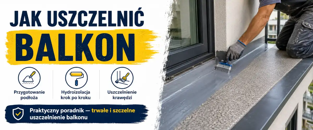 Jak uszczelnić balkon bez przecieków i odspojenia