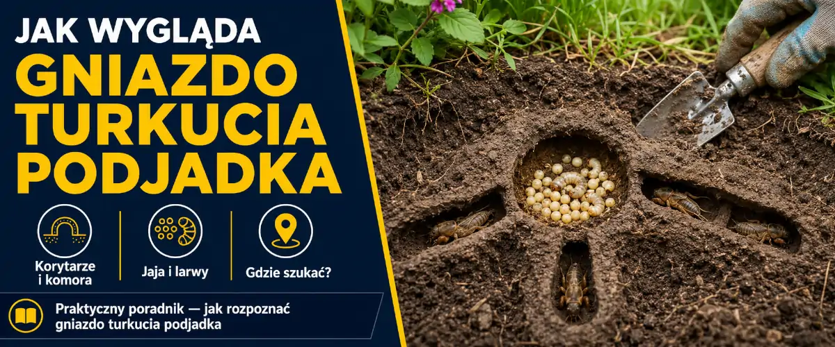 Jak wygląda gniazdo turkucia podjadka w ziemi