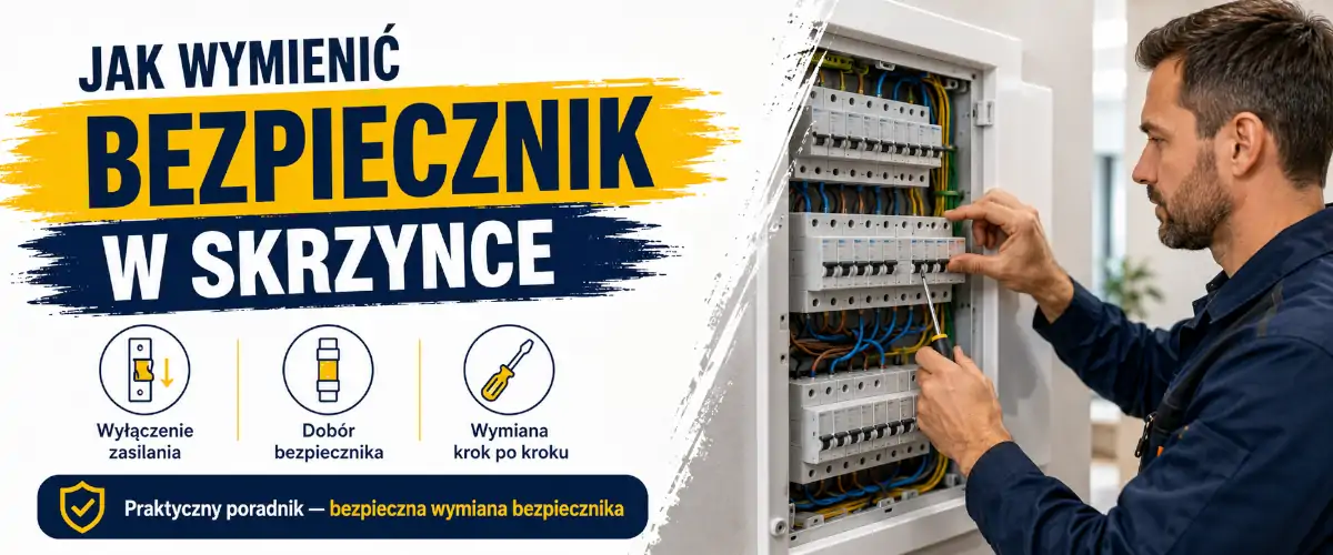 Jak wymienić bezpiecznik w skrzynce krok po kroku