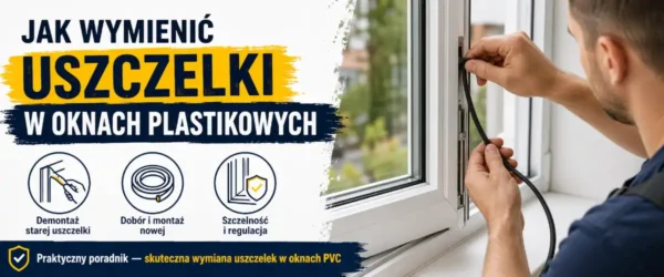 Jak wymienić uszczelki w oknach plastikowych