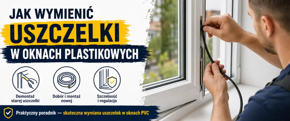 Jak wymienić uszczelki w oknach plastikowych