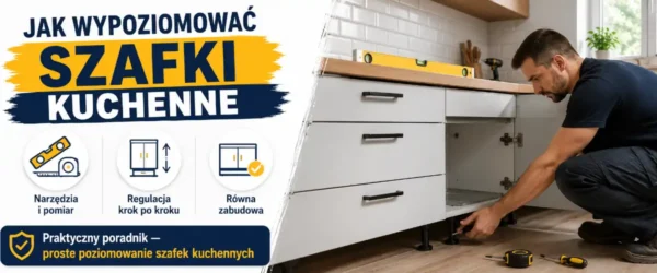 Jak wypoziomować szafki kuchenne? Kroki i błędy