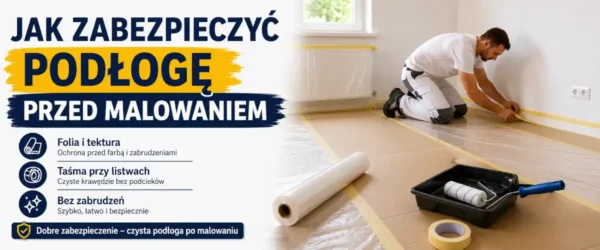 Jak zabezpieczyć podłogę przed malowaniem