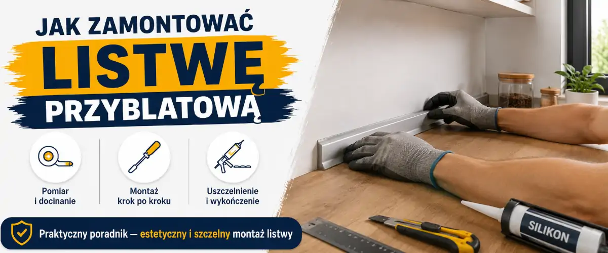 Jak zamontować listwę przyblatową? Kroki i błędy