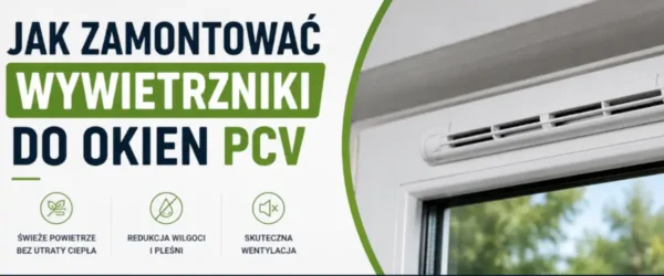 Jak zamontować wywietrzniki do okien PCV? Praktyczny poradnik