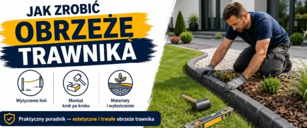 Jak zrobić obrzeże trawnika krok po kroku