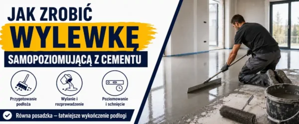 Jak zrobić wylewkę samopoziomującą z cementu krok po kroku