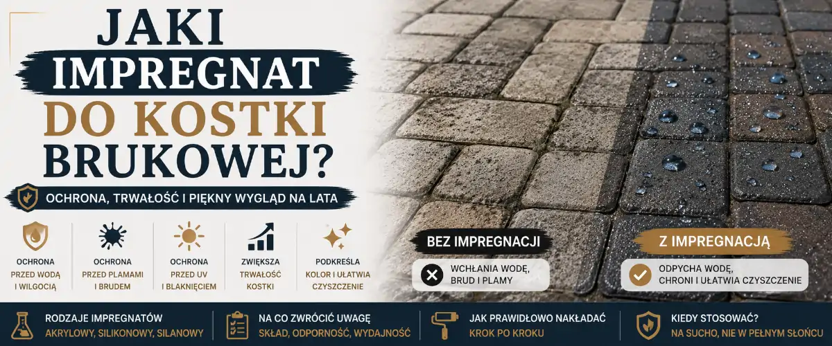 Jaki impregnat do kostki brukowej? Ranking i wybór 2026